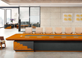 金柚木大型6m会议桌